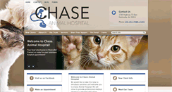 Desktop Screenshot of chaseanimalhospital.com